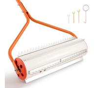 VEVOR Rullo per Rimozione di Erbacce da Lago, Attrezzo per Pulizia Erbacce Alghe da Laghi Stagni Larghezza 681 mm, Rastrello a Rullo per Rimozione Erbe da Stagni Laghetti Lunghezza Manico 5,49 m