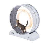 VEVOR Ruota per Esercizi per Gatti Ruota da Corsa Animali Domestici Bianco 80 cm