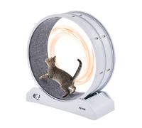 VEVOR Ruota per Esercizi per Gatti Ruota da Corsa Animali Domestici Bianco 80 cm