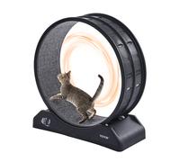 VEVOR Ruota per Esercizi per Gatti Ruota da Corsa Animali Domestici Nero 80 cm