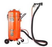 VEVOR Sabbiatrice a Vuoto 106 Litri, Sabbiatrice Senza Polvere con Sistema di Aspirazione Incorporato 1200 W per Controllo della Polvere e Riciclo dell'Abrasivo, Sabbiatrice Abrasiva Impieghi Pesanti
