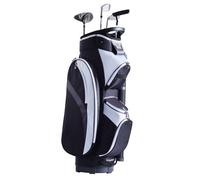 VEVOR Sacca da Golf con Divisori Organizzatori a 14 Vie, Sacca da Golf in Nylon Premium con Tasche Multiple 910 mm, Sacca da Golf Resistente con Manici, Copertura Antipolvere Cinghie Staccabili Nero