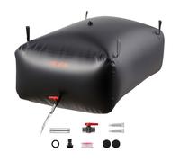 VEVOR Sacca di Stoccaggio dell'Acqua, Capacità 540 L, Contenitore per Acque Dolci Portatile, Serbatoio di Stoccaggio di Emergenza per Acque in PVC a Prova di Perdite e Antistrappo per Camper