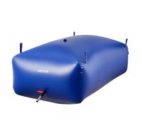 VEVOR Sacca di Stoccaggio dell'Acqua Capacità da 1000 L 2000 x 1010 x 510 mm Blu
