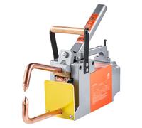 VEVOR Saldatrice a punti portatile da 1/8 di pollice di 1,5 KVA, saldatrice a punti per lamiera metallica con punta di saldatura portatile per acciaio al carbonio, acciaio inossidabile