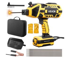 VEVOR Saldatrice ad Arco Portatile da 20 a 120 A con Regolazione della Corrente a 5 Livelli Inverter IGBT, Saldatrice a Elettrodo con Funzione di Avvio a Caldo, per Barre Saldatura da 1,6 mm a 3,2 mm