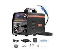 VEVOR Saldatrice MIG 160 A 4 in 1 MIG Senza Gas MIG con Gas MMA Lift TIG