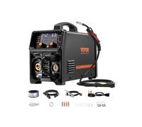 VEVOR Saldatrice MIG 200 A 4 in 1 MIG Senza Gas MIG con Gas MMA Lift TIG