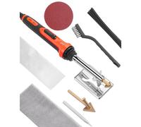 VEVOR Kit Saldatrice di Plastica 60W/100W Saldatura con 3 Punte 20 Aste