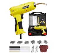 VEVOR Saldatrice per Plastica, Saldatura in Plastica 220 W con 1200 Punti Caldi, 76 Bacchette, Luce LED, per Paraurti in Plastica per Auto per Kayak, Giocattoli, Riparazione di Crepe in Plastica