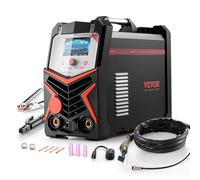 VEVOR Saldatrice TIG AC/DC Saldatrice a Impulsi Spot MMA Stick IGBT LED 200 A
