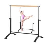 VEVOR Sbarra da Danza Classica, Stretching e Danza Classica Portatile e Indipendente, Attrezzatura da Palestra Anti-Oscillazione e Regolabile in Altezza, per Allenamento di Equilibrio Pilates 1125 mm