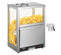 VEVOR Scalda Patatine Nacho 80 L Patatine Nacho, Popcorn, Patatine Acciaio Inox