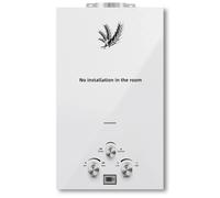 VEVOR scaldabagno a gas di petrolio liquefatto 6L 8L 10L 12L 16L 18L scaldabagno bianco propano butano a gas di petrolio liquefatto