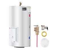 VEVOR Scaldabagno Elettrico da 70 L Scaldabagno Istantaneo per Acqua Calda da 1,6 kW con Display a LED, Controllo Tramite Manopola, Collegamento Laterale Impermeabile IPX4, per Doccia e Bagno