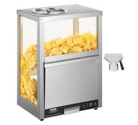 VEVOR Scalda Patatine Nacho 80 L Patatine Nacho, Popcorn, Patatine Acciaio Inox