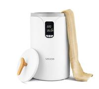 VEVOR Scaldasalviette Capienza 20 Litri con Schermo LED, Scaldacoperte di per Bagno, Timer Impostazione Temperatura, Blocco di Sicurezza, Ideale per Spa, Bagno Casa, Bianco
