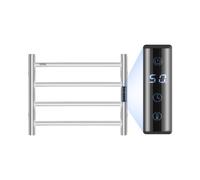 VEVOR scaldasalviette portasciugamani da parete per bagno 4 barre display LED