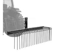 VEVOR Scarificatore a Molle per Trattorini da 150 cm, Rastrello Scarificatore per Prato con Attacco a 3 Punti, 26 Denti in Acciaio a Molla, per Trattori di Categoria 1, Resistenti alla Ruggine