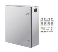VEVOR Scatola Elettrica 500x600x200 mm in Acciaio Inox 304 Montaggio da Parete