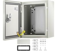 VEVOR Scatola elettrica per elettricista 10x8x6 '' acciaio al carbonio IP65