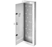 VEVOR Scatola Gestione Cablaggio Strutturato da Parete Pannello 995x297 mm Contenitore Cavi Elettrici Multimediale, Acciaio Laminato a Freddo, da Incasso, Coperchio Incernierato, Sportello Ventilato