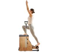VEVOR Scatola per Riformatore per Pilates, 625x435x240 mm, Pilates Seduta Scatola per Esercizi in Legno Premium, Attrezzatura Migliora Corpo Forza e Equilibrio, Gamma di Movimenti, Nero