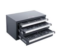 VEVOR Scatola Portaoggetti Punte da Trapano 1-13 mm Custodia Vuota 29 Scomparti