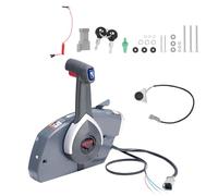 VEVOR Scatola telecomando fuoribordo compatibile con Johnson Evinrude 5006180, comando acceleratore per barca a montaggio laterale, per sterzo marino motore fuoribordo