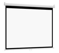 VEVOR Schermo per Proiettore Manuale, 1828,8 mm 4:3 4K 1080 HD, Schermo per Proiettore Retrattile, Proiezione di Film a Parete con Corda di Trazione, Avvolgibile Portatile per Teatro Domestico