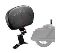 VEVOR Schienale Posteriore per Motocicletta, Compatibile con Harley-Davidson Touring Street Glide Road Glide Road King Schienale Staccabile, Altezza Schienale 310 mm, Nero