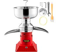 VEVOR Scrematrice Centrifuga Elettrica 30W per Latte Panna Crema Formaggio Dolci, Separatore Elettrico di Latte Scrematura 100L/H per Latte Vaccino, Ovino Caprino, Scrematrice per Latte Elettrica 25L
