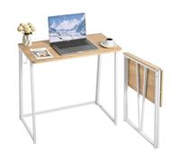 VEVOR Scrivania Pieghevole da 80 cm Piccolo Tavolo Spazi Compatti Casa Ufficio