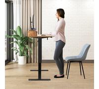 VEVOR Scrivania Regolabile Ergonomica in Altezza 2 Ripiani Velocità 15,4 mm/s