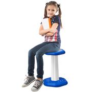 VEVOR Sedia Attiva per Bambini, Sedia Oscillante con Cuscino in Spugna, Sgabello Oscillante Migliora Concentrazione, Postura e Calma dei Bambini, Sgabello Traballante, Ideale per Scuole Casa, Blu