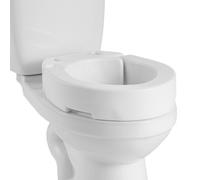VEVOR Sedile WC Rialzato da Bagno con Capacità di Carico di 136 kg e Altezza di Sollevamento di 88,9 mm, Sedile WC Rialzato Universale in HDPE con Apertura Allargata per Anziani Disabili