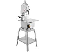 VEVOR Segaossa a Nastro Elettrica Commerciale per Carne 1800W, Banco da Lavoro 380x485mm, Macchina per Tagliare Ossa da Terra Taglierina per Carne con Lama per Costolette di Maiale Uso Commerciale