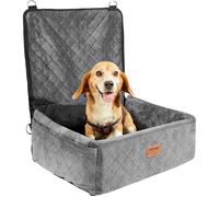 VEVOR Seggiolino da Auto per Cani di Piccola Media Taglia Carico 18 kg Grigio