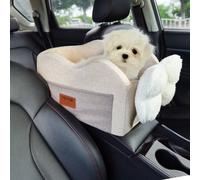 VEVOR Seggiolino da Auto per Cani Piccoli Animali 3,6 kg Marrone Chiaro