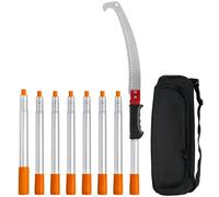 VEVOR Seghetto Troncarami per Potatura Manuale 8 Aste Lega di Alluminio 1,4-3m