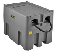 VEVOR Serbatoio per Carburante Portatile, 439 Litri 12V CC Grande Serbatoio per Carburante con Pompa a Trasferimento Grigio per Camion, Trattori, Navi, Camper, Industrie all'Aperto, Industrie Edili