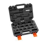 VEVOR Set Chiavi a Zampa di Gallina Attacco da 12,7 mm e 9,52 mm 15 Pezzi