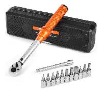 VEVOR Set Chiavi Dinamometriche Clic 20 a 200 lbf-in e 2,3 a 22,6 N.m Arancione