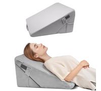VEVOR Set Cuscini a Cuneo per Letto, Cuscino Ortopedico Regolabile per Letto Imbottitura in Schiuma ad Alta Densità 25D Fodera Lavabile, Cuscini per Reflusso Acido, Mal di Schiena