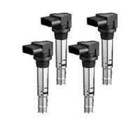 VEVOR Set da 4 La Bobina di Accensione, per Veicolo Fornisce Energia Sufficiente per Accendere Aria e Carburante, Garantendo un Funzionamento Regolare del Motore Compatibile con Audi A1, A3