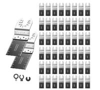 VEVOR Set da 50 Lame Bimetalliche per Utensile Oscillante per Chiodi e Legno