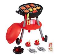 VEVOR Set da Gioco per Barbecue 43 x 37 x 59 cm Set di Griglia per Barbecue Giocattolo 28 Pezzi, con Suono Luce, Cibo Giocattolo per Barbecue per Bambini, Set Giocattolo per Bambini Gioco da Cucina