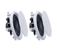 VEVOR Set di Altoparlanti da Incasso a Soffitto, Diffusori da Incasso da Parete 2 pezzi per Home Theater Hi-Fi Potenza di Picco Singola 150 W, Montaggio da Parete a 2 Vie, Ambienti Interni