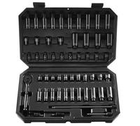 VEVOR Set di Chiavi a Bussola 55 Pezzi Rimozione Dadi Trasmissione 6,35 mm