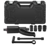 VEVOR Set di Chiave Dinamometrica 25,4 mm Rapporto 1:58 Moltiplicatore di Forza con 4 Bussole, Set Moltiplicatore Svita Bulloni 4800 Nm per la Rimozione dei Dadi per Riparazione Auto Officina Garage